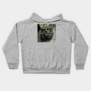 Scottish Green Man Photo Kids Hoodie